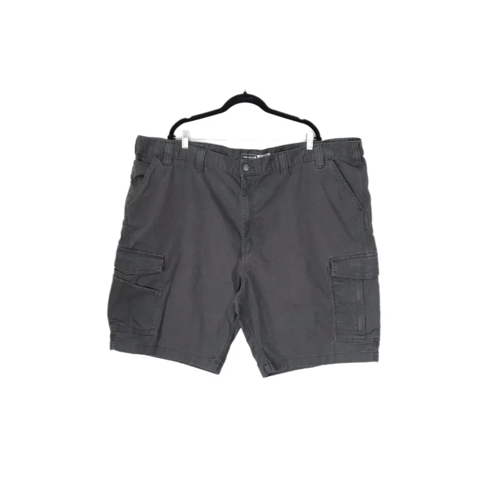 Carhartt Men's Relaxed Fit Shorts Gray Cargo Utility Work Casual Size 50